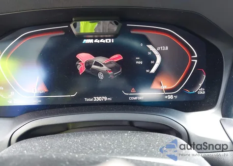 2023 BMW M440I Gran Coupe из США, поврежденный, VIN WBA63AW0XPFP50556